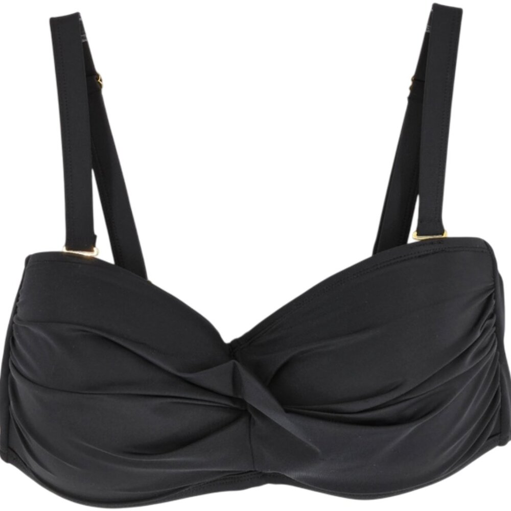 Swimsuits for All Bikini Top Black Full Coverage Beach Party Vacation 16